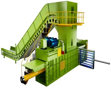 Horizontal Semi-Auto Hydraulic Baler