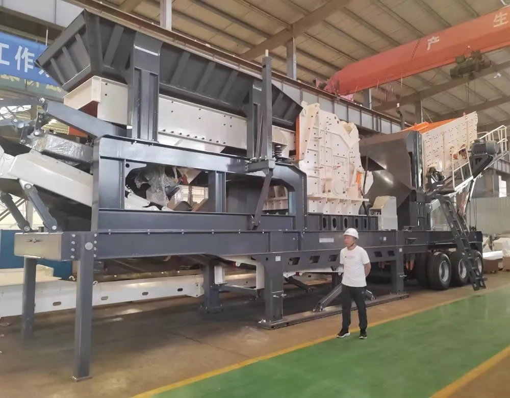 Mobile Impact Crusher Plant