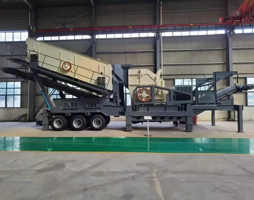 Mobile Impact Crusher Plant