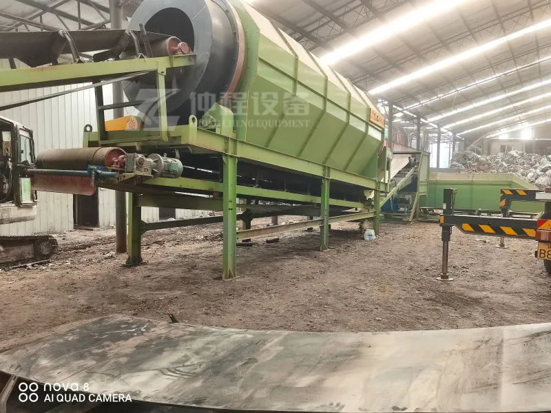 msw trommel screen for waste recycling machine
