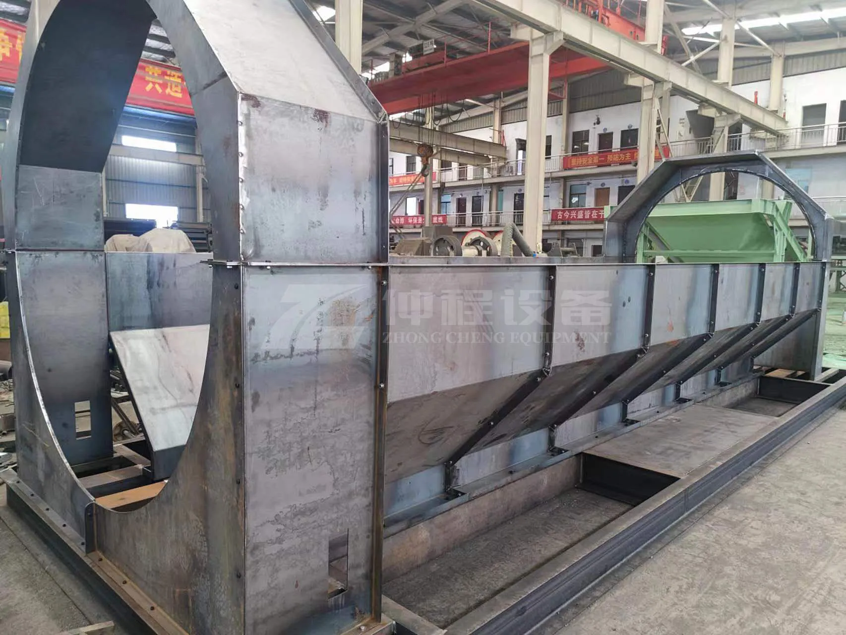 Drum screen garbage processing machine  for msw recycling