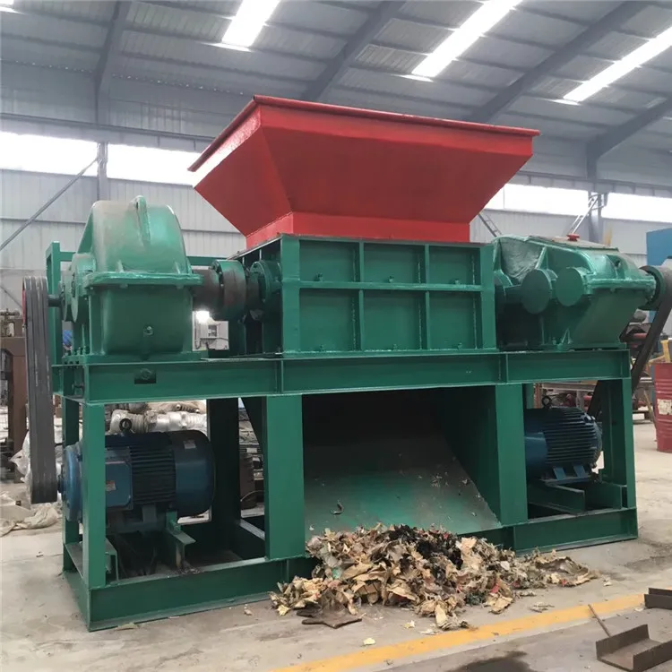 Twin-shaft shredders: ideal for efficient processing of waste and recycling materials
