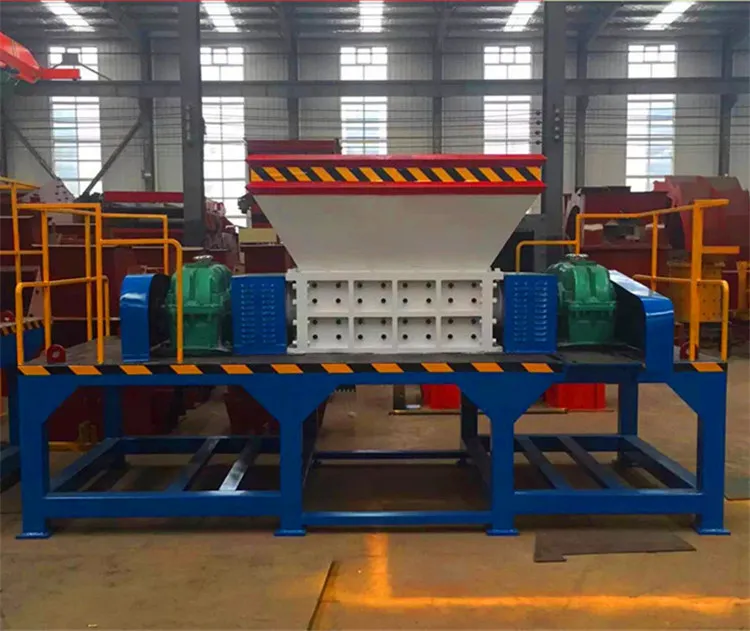 Plastic double shaft shredder 